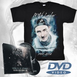 jeremysaffer:  New Mitch Lucker memorial shirt from our last shoot is available with the DVD &amp; Bluray pre-order of the memorial show! GET IT! all proceeds go to the Kenadee Lucker Education Fund. please help a great cause, a great person, and get