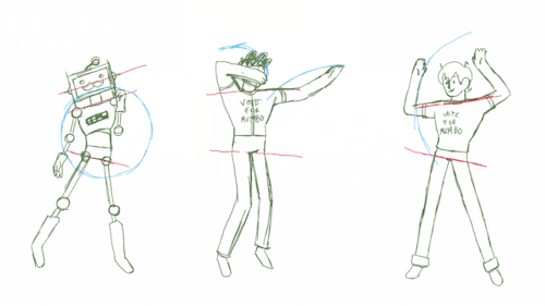 A Little WIP Of Some Dancing Hermits :)
