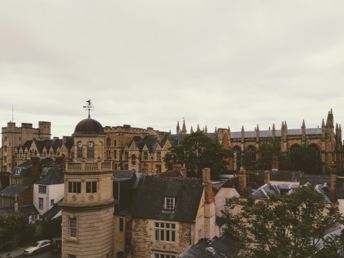 - It’s later than you think, but it’s never too late -View from Harris Manchester College, Oxford