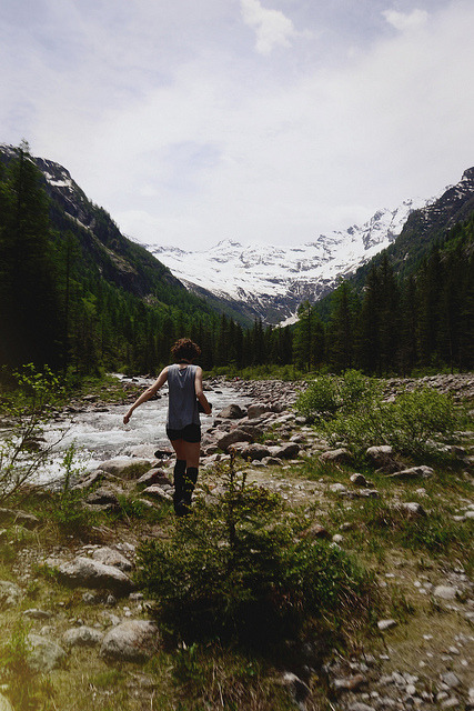 rosesinaglass:  you mountains by Michela Pedranti on Flickr.