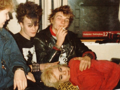 theunderestimator: Early `80s Finnish hardcore punks. (…photos courtesy of kaiju-kaj, who was