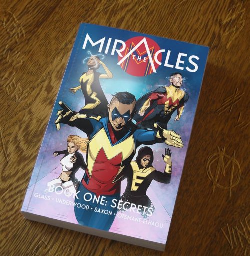 Tomorrow #TheMiracles #comics #QueerComix #Kickstarter #lgbtq #superheroes #family *NOTE: not final 