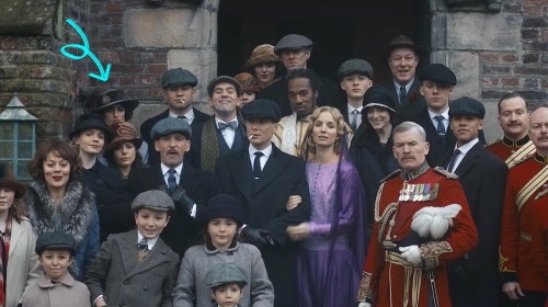 I Found Lizzie Hiding Behind The Whole People In The Tommy X Grace Wedding Photo. People Of Tommy's Side