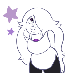 dinoburger:  I’ve been meaning to draw steven universe fan arts so have these amethysts 