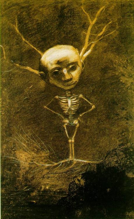 Odilon Redon - The smiling spider - 1881 Odilon Redon - The crying spider - 1881 Odilon Redon - Spir