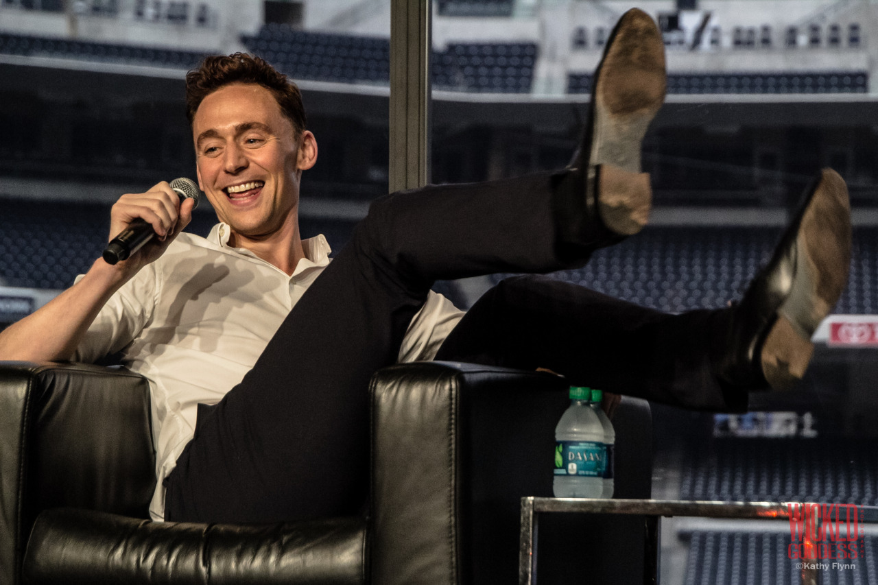 vivillrocku:  HQ - Tom Hiddleston at Nerd HQ 2013 at Petco Park [27P] 
