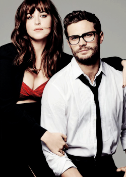 greyspam:Jamie Dornan & Dakota Johnson