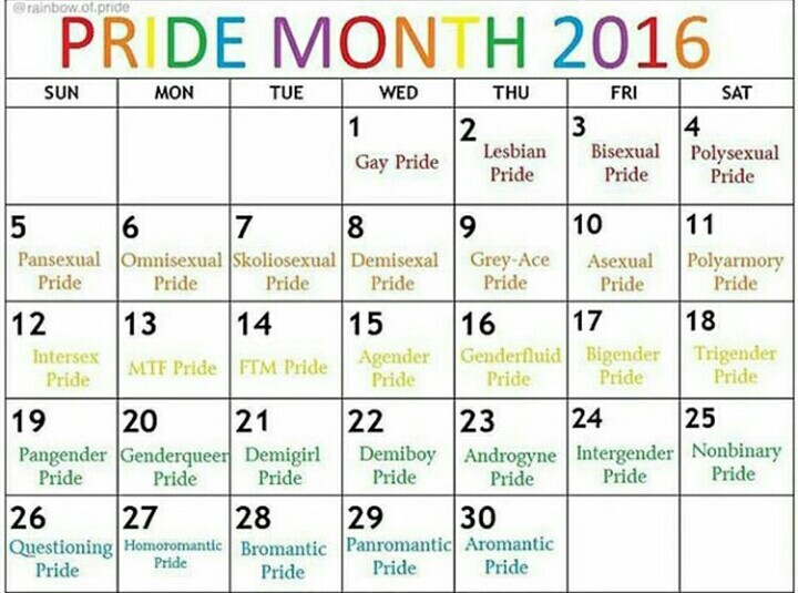 insanity-xx:  Guys! It’s officially pride month.