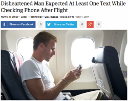 theonion: Disheartened Man Expected At Least