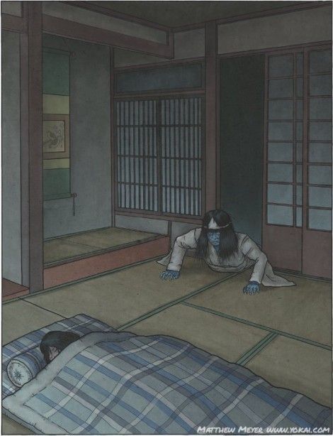 everythingisabaddecision:  angaldan:  sixpenceee: Types of Japanese Ghosts, Illustrations