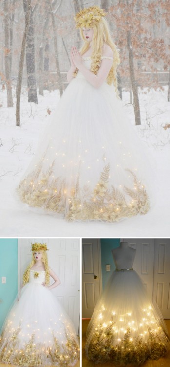 DIY Light Up Fairy Dress Tutorial from Angela Clayton’s Costumery &amp; Creations.This was originall