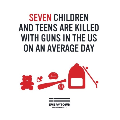 Guns make children less safe. Congress must act and make our kids safer.