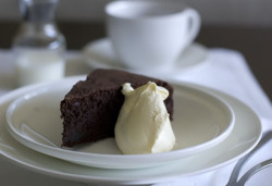 dietkiller:  Chocolate Souffle Cake