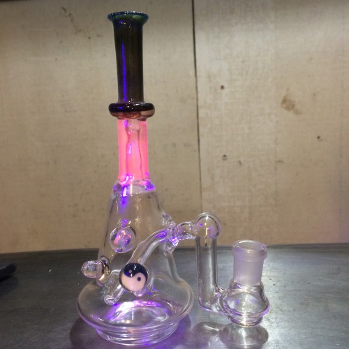 glassception: Blue stardust with Lucy sections mini