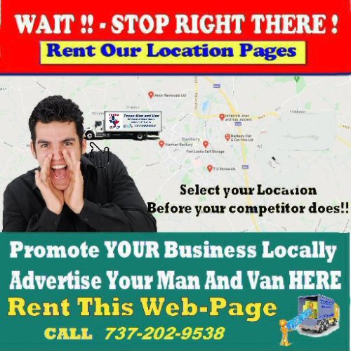 If you are a Regional Man and Van Mover Independent mover in Texas and wish to include YOUR Company 