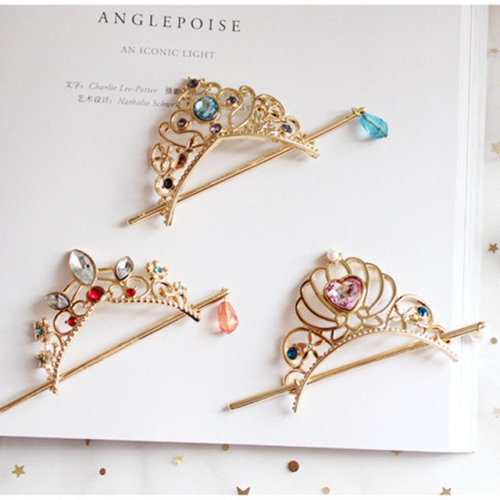 winriirockbell: Sweet Crown Hairpin    |   Discount code: happy15 { 15% OFF }