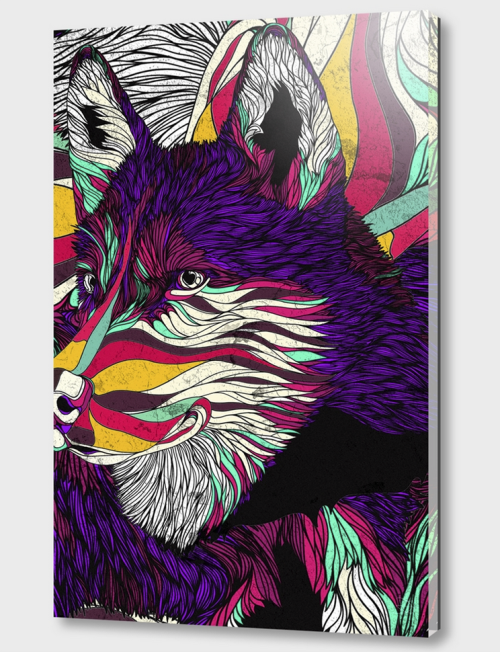 curioos-arts:“Color Husky”, by Danny Ivan (Portugal) | http://cur.im/1ENJZB3Exclusive Ed