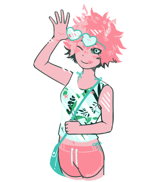 lu2art: my summer-aesthetic hero kids (with a couple tweaks)
