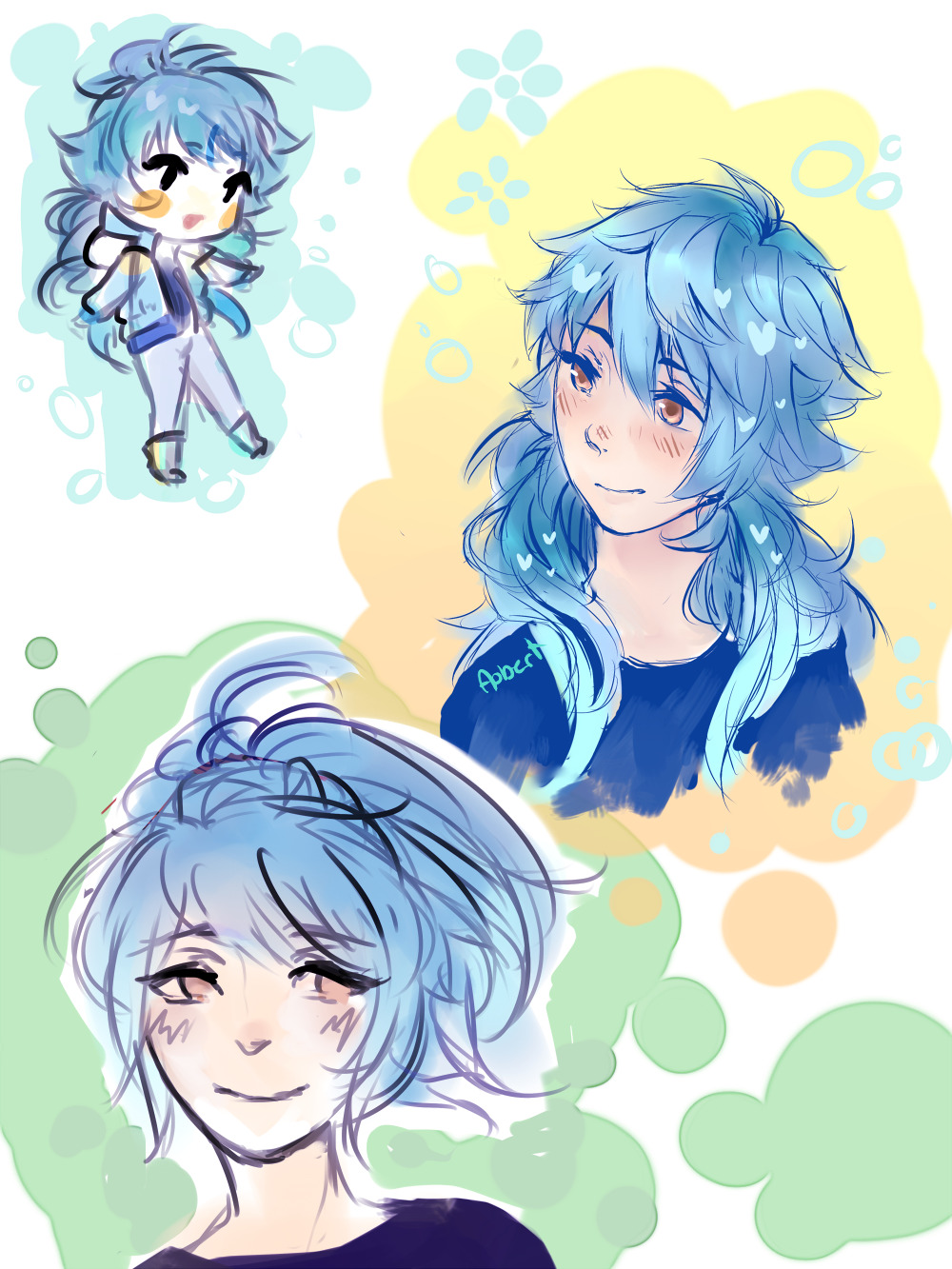 aobert:  scribbly aob doodly