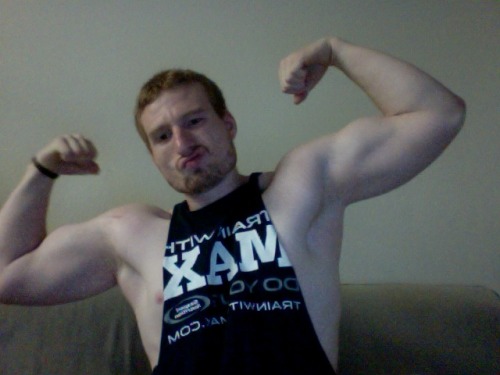 redwhiteandjacked:  redwhiteandjacked:  Final addition to my fitness journey, the real “before”. Throwback Thursday. Pic 1: 2008 (240lbs, eating crap) Pic 2: 2009 (178lbs, intake usually less than 1,500 cals a day) Pic 3: 2012 (235lbs, after 2+ years
