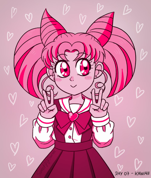 sweetjijisama: Pinktober 2020 Day 07 - KAWAII Chibiusa from Sailor Moon c: