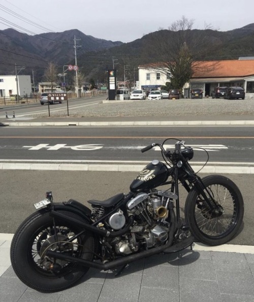 bobberinspiration: yajinman:shovelhead Shovelhead