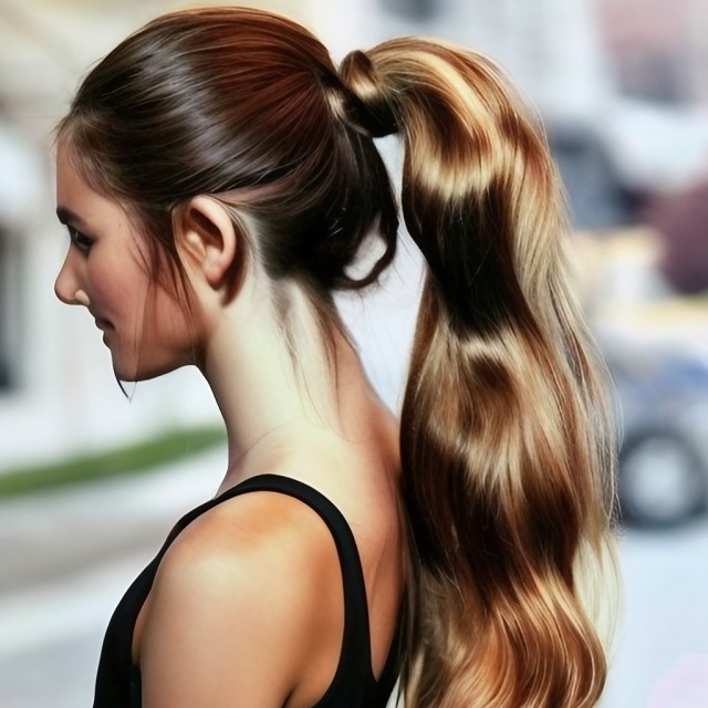ponytails