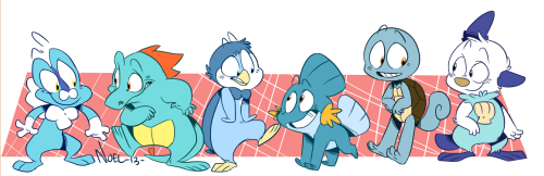 shuffahlong:I MADE SUM POKEMANZ, ENJOYYYY~NOEL ;7;