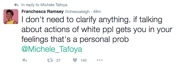 chescaleigh:  public-rhetoric:  @chescaleigh is always dealing with some BS from