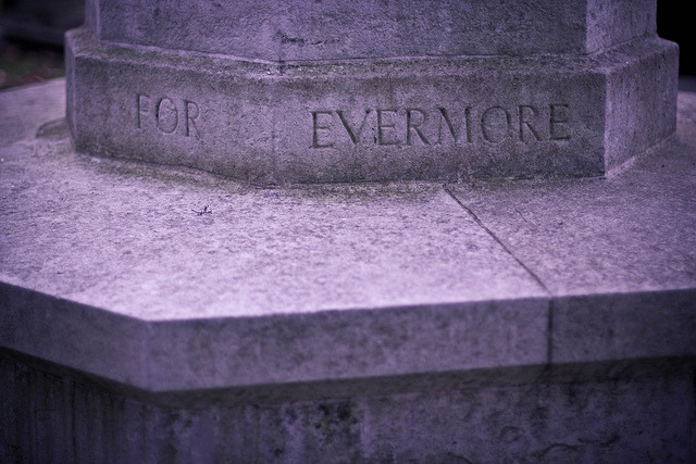 taphophilia:  Liveth for evermore.. by Lena in wonderland :D on Flickr.