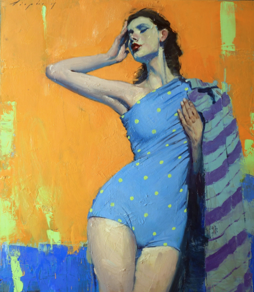 the terrifying painting of Malcolm T. Liepke