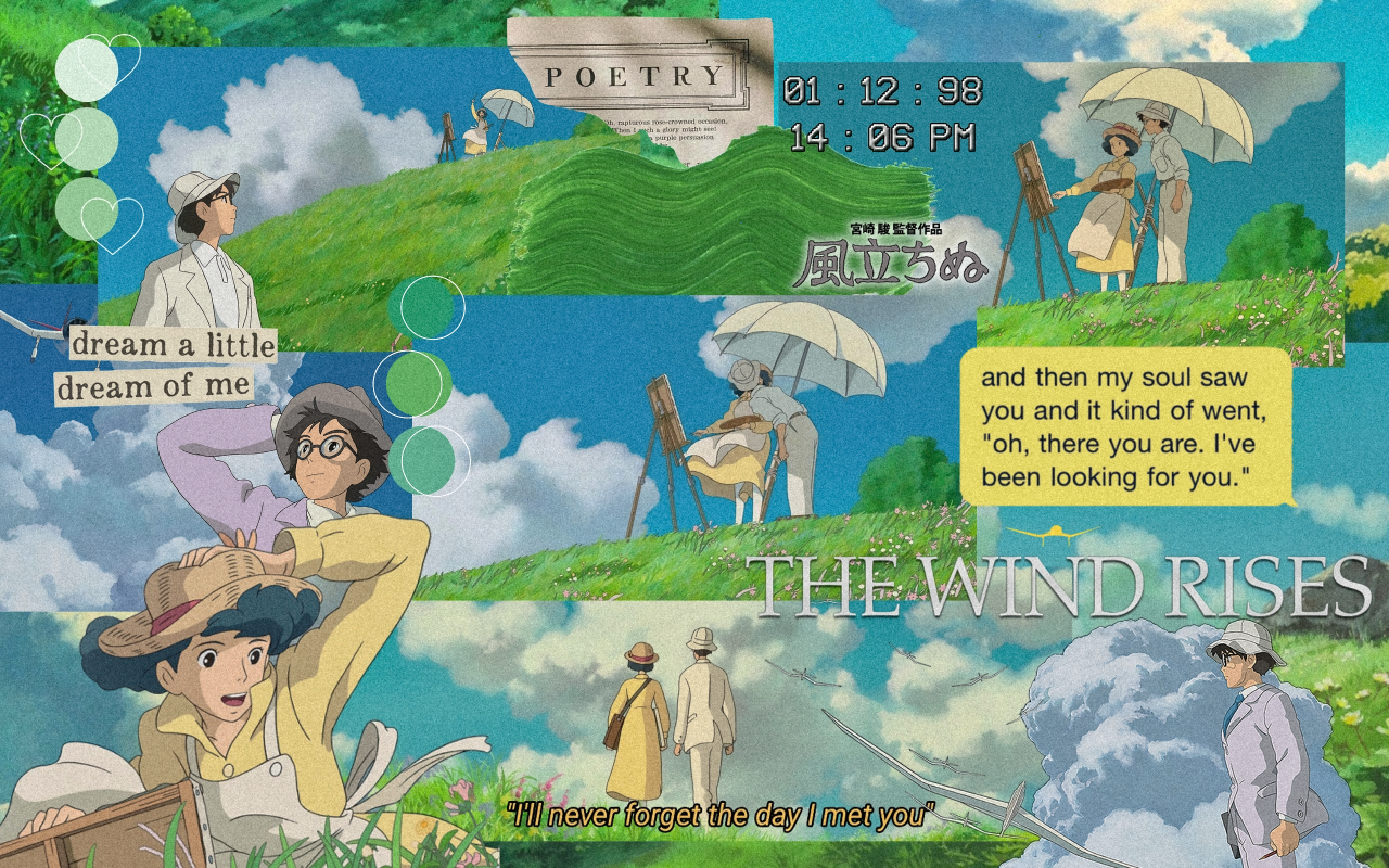 The Wind Rises Wallpaper  Studio Ghibli Wallpaper 43765045  Fanpop