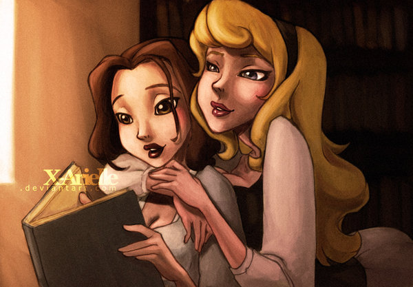 liquorinthefront:  These are so great! How awesome would a queer Disney movie be?!