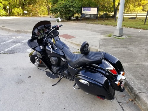 My Beautiful Kawasaki Vulcan Vaquero aka #BlackDragon!!!