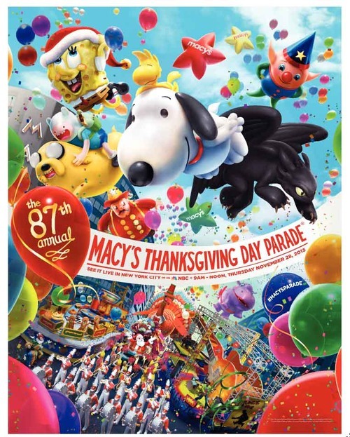 Snoopy On the Way to Macy’s Thanksgiving Day... - Peanuts Studio Blog