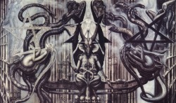 morbidmusing:  H. R. Giger’s Baphomet 