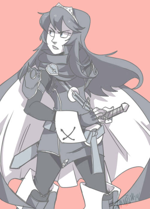 z0mbiraptor: Lucina is going to be my new main in smash! ヽ(°◇° )ノ