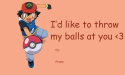 omgitsajenny:  Ash valentines card 