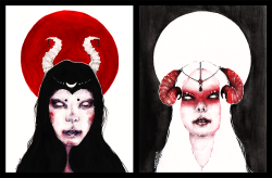 xlittlemissmaggiemayx:Recent paintings I