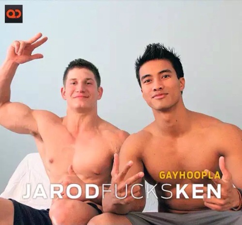 rebelziid:  Gayhoopla : Jarod Spear Fucks Ken Ott  [ Both of these guys agreed to come out in late 2013 and allow us to follow them through their first gay scene. The start pretty lightly with just a quick kiss but quickly  progressed to Ken Ott getting