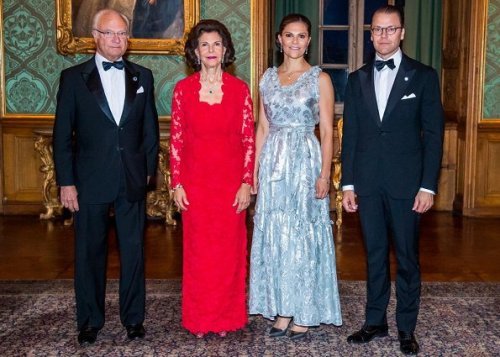 King Carl Gustaf and Queen Silvia hosted 2019 Sweden DinnerOn September 20, 2019, King Carl Gustaf a