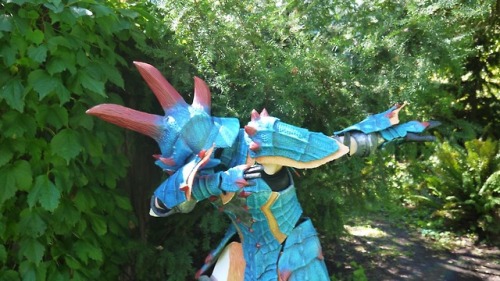 Lagiacrus (sk00pa) and Tetsucabra (Mordali Cosplay) cosplays are done! PAX West was great!!! Now to 