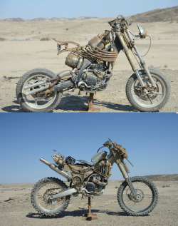 winneganfake:  gwengrimm:  art-is-the-word:  thewightknight:  Following up from the car post, here are the motorcycles of Mad Max: Fury Road.  Yyeesssss  thezikes theeinkibus winneganfake  Mmmmmmm yussssss