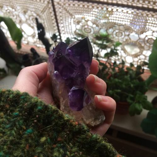luna-intheforest:My newest #amethyst  I’m in love✨