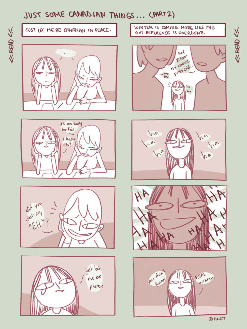 [comix strips pt.2] [for pt.1] it’s still a culture shock for canadians to b in the us tbh