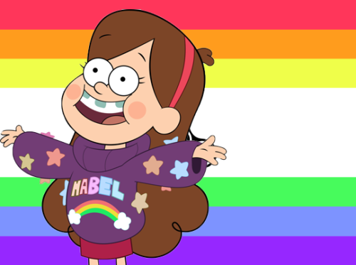 Mabel Pines from Gravity Falls is gaydhd!