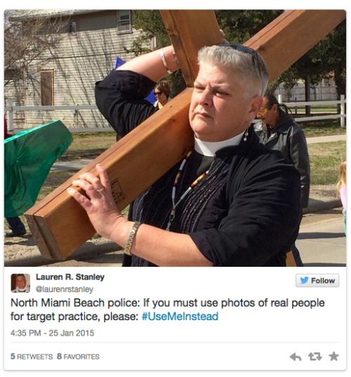 micdotcom: Clergy had the most incredible response to police using Black mugshots for target practic