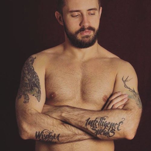 ifedya:  Dima for #inkedbeards