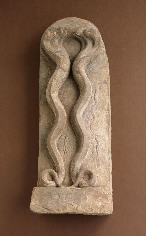 Nagakal or snake stone, used to worship snake deities
