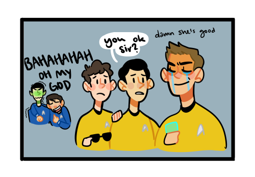 thetimetostrikeislater: spockno: ok but they’d have so much fun w pokemon go based on this, cl